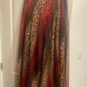 Skirt with front split (gorgeous for vacation)